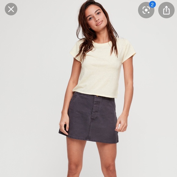 ☀️NWT Aritzia Carpenter Skirt - Picture 1 of 3